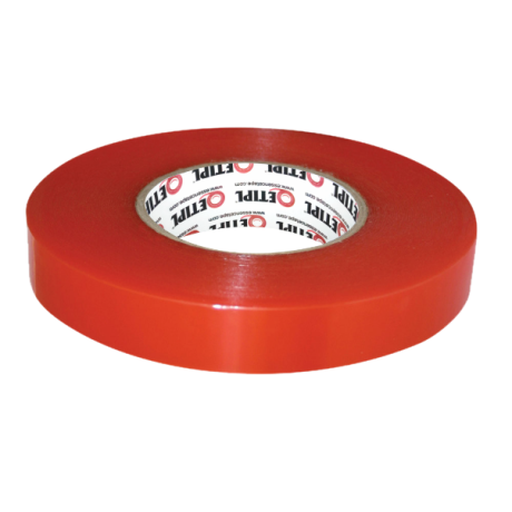 ETIPL Red Polyester Tape Double Side 1 Roll (48mmX30mtr)