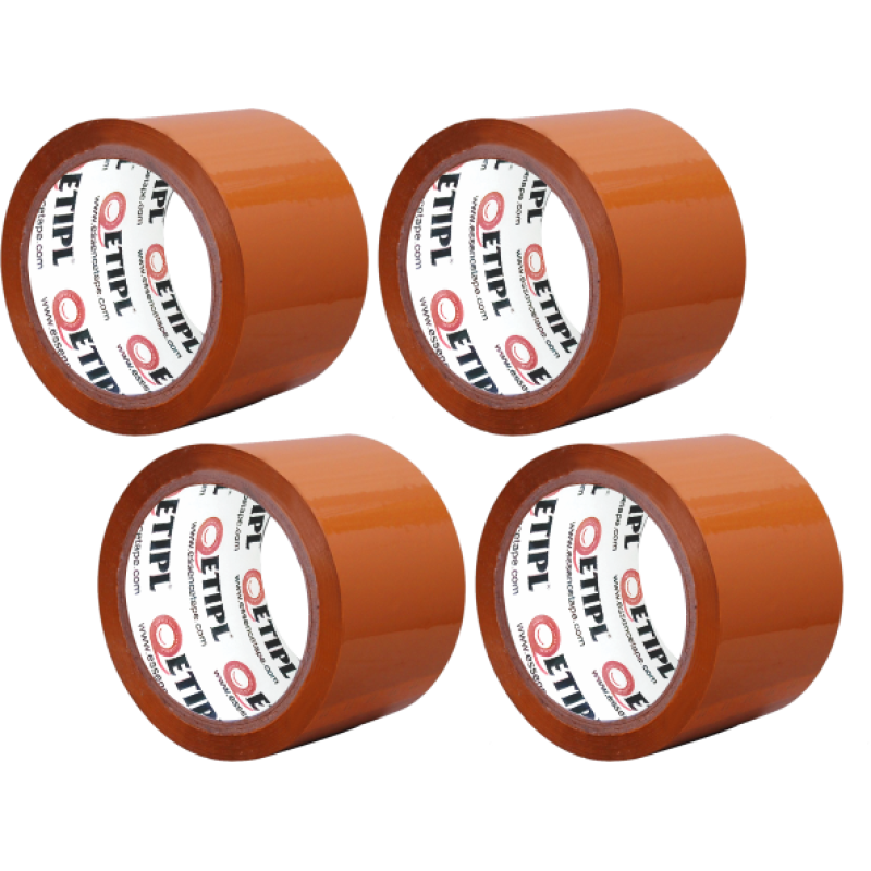 ELATAPES EXPAND STICKING POSSIBILITIES Cello Brown Tape 3 inch /  72mmx65Meter,42 Micron Thickness Pack of 1 Roll : : Industrial &  Scientific