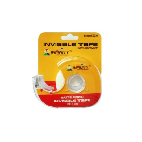 ETIPL Invisible Tape With Dispenser 18MMx33MTR  