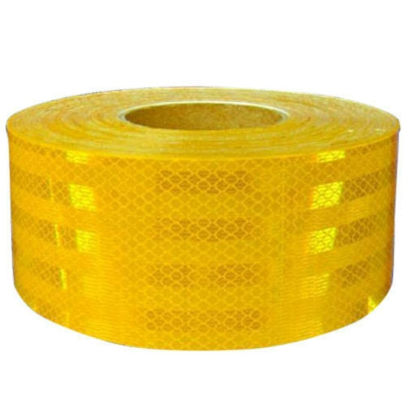 ETI High Intensity Reflective Tape Yellow 72mmX45Meter